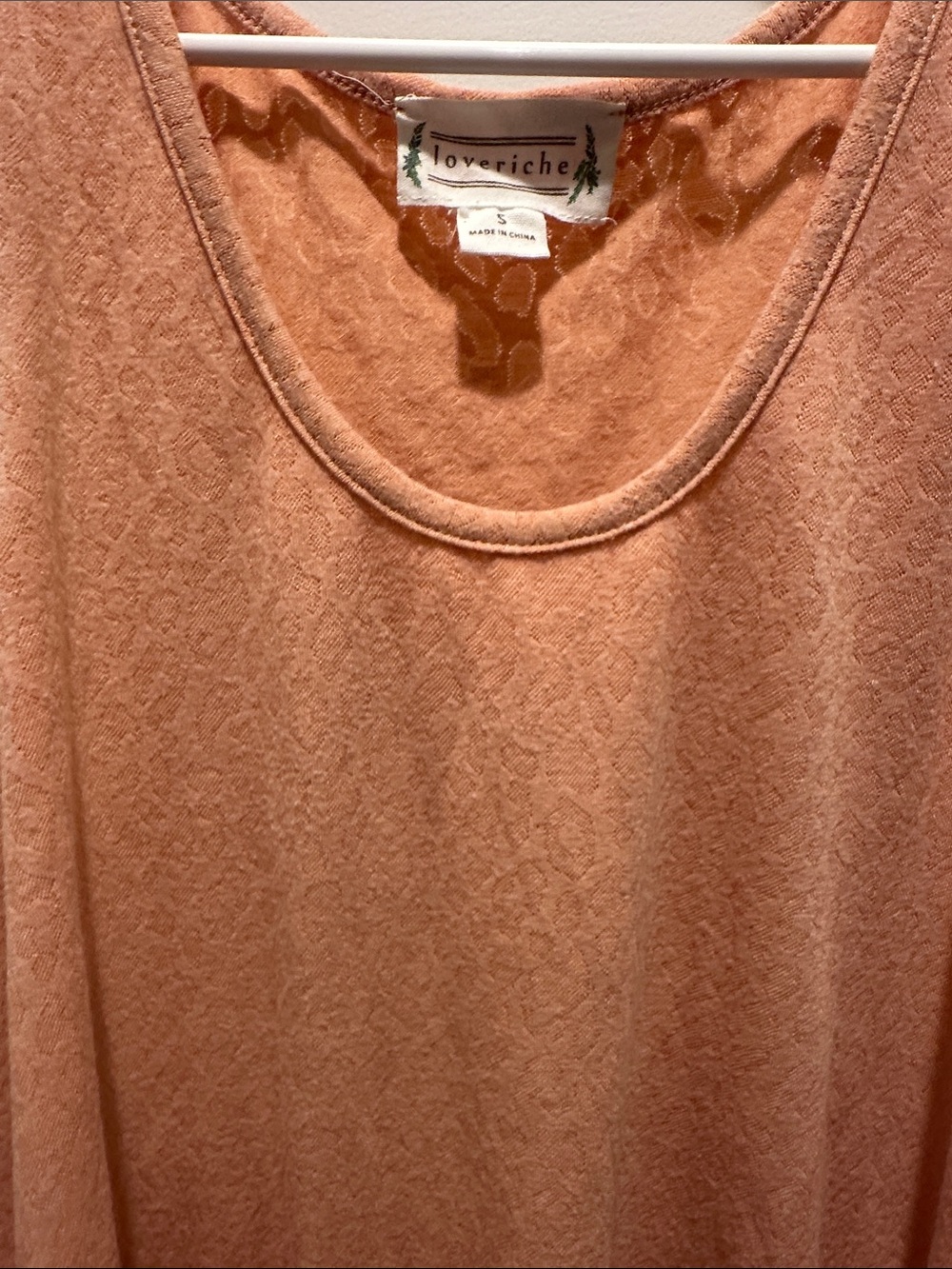 Love Riche Peach Ruffle-Hem Tank - Picture 5 of 9